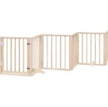 vidaXL 352173 zábrana pro psy přírodní…