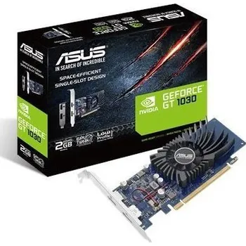 Grafická karta ASUS VGA NVIDIA GeForce GT 1030 BRK 2G, 2G GDDR5, 1xHDMI, 1xDP