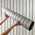 Samolepící lamely na zeď světle šedé…