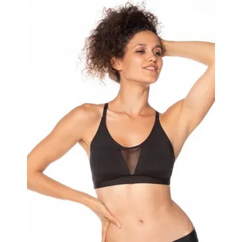 Dámské spodní prádlo Podprsenka bez kostic top Lama L-POL5018TP černá 36 (S)