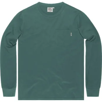 Pánské tričko Triko dlouhé Vintage Industries Grant Pocket Long - modré, M