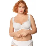 Mefemi podprsenka bardotka, balkonetka bílá velikost 65I