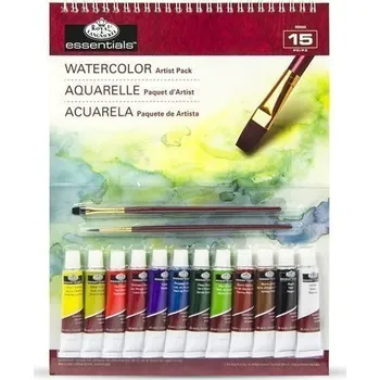 Výtvarná barva Royal & Langnickel Startovací sada akvarel 15ks