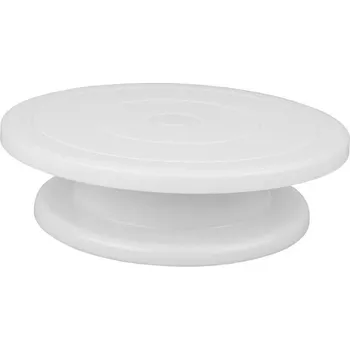Otočný servírovací stojan na dort 1677565479 27,5 cm bílý