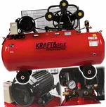 Olejový kompresor Kraft&Dele 300 l, 3 písty, 400 V, 1460 l/min