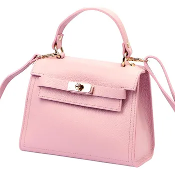 Kabelka Dámská kabelka Luka 19-17 MN DOLLARO pudrově růžová + doprava zdarma