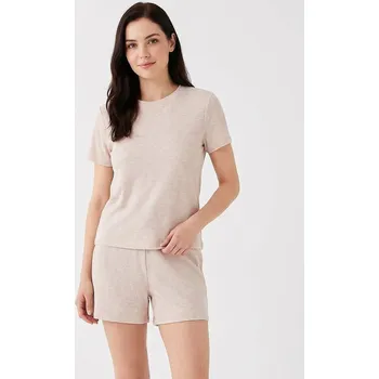 Pánské pyžamo Pyžamo Moraj PDD4700-014 kr/r 2XL-3XL moka melanž 3xl