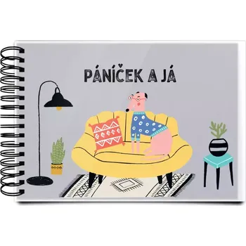 Plexi album s kroužkovou vazbou Páníček a já
