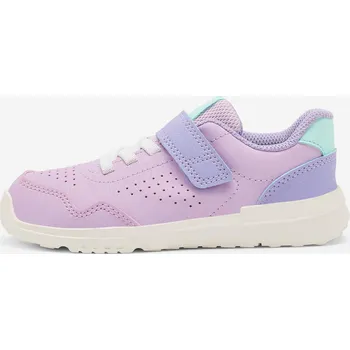 Dětská běžecká obuv DECATHLON Dětské boty barefoot 25 FIALOVÁ