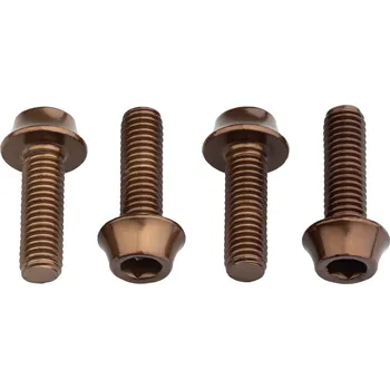 Košík na láhev Šrouby na košík WOLF TOOTH Espresso