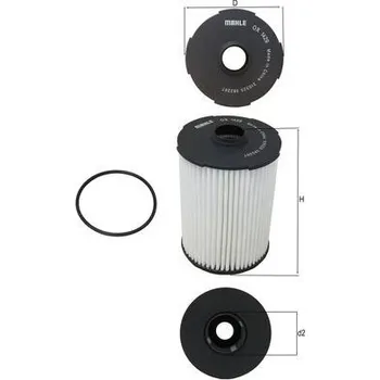 Olejový filtr Olejový filtr MAHLE ORIGINAL OX 1429D