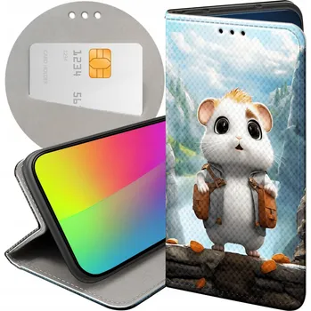 Pouzdro na mobilní telefon Flipové pouzdro Hello Case pro Xiaomi Redmi Note 14 modré