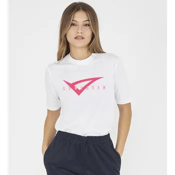 cyklistický dres LEGEA Dámské bavlněné tričko MOVE BÍLÁ