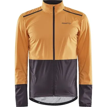 Cyklistická bunda Craft ADV Endur Hydro bunda pánská oranžová 574992, XL
