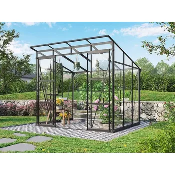 Skleník Polykarbonátový skleník – Vitavia Playa 5900, PC 6 mm, černý