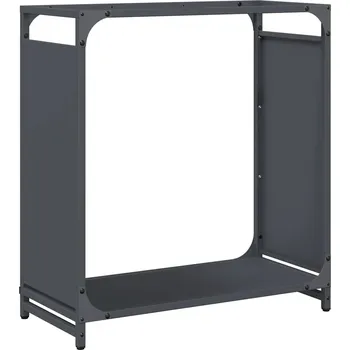 Stojan na dřevo VidaXL kovový