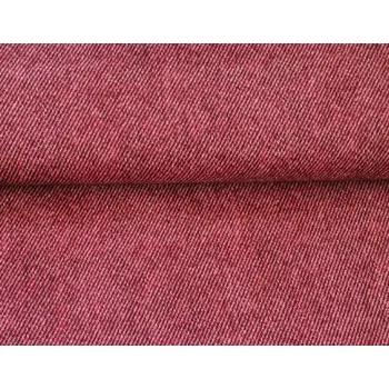 Vodítko pro psa Přepínací vodítko Active - Jeans červený Šířka: 2 cm, Délka: 2,5 m, Karabina: 81 mm - černá - střední pes