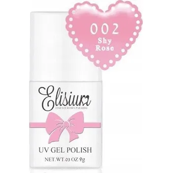 Lak na nehty Elisium UV Gel Lak 002 Shy Rose hybridní lak na nehty 9g