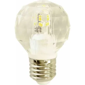 Žárovka Dekorativní křišťál žárovka 4,3W E27 4000K glamour