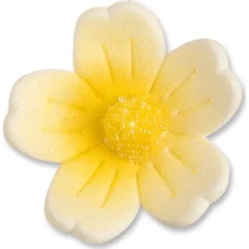 Přisada na vaření a pečení Günthart Cukrové květy velké žluté (60 ks) | Veselé zdobení na dorty
