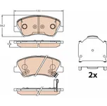 Sada brzdových destiček, vždy 4 kusy v sadě TRW GDB3630