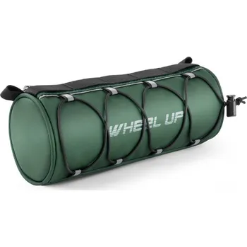 brašna na kolo WHEEL UP Cylindrická brašna na řídítka ZELENÁ
