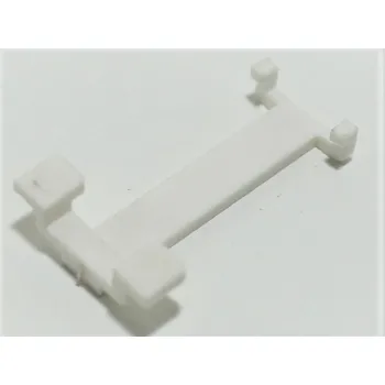 Příslušenství k autodráze Držák mantinelu 74 - bílý