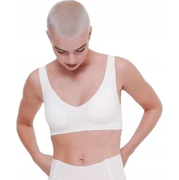 Dámské oblečení Sloggi Podprsenka L Zero Feel 2.0 Bralette 00GZ BÍLÁ