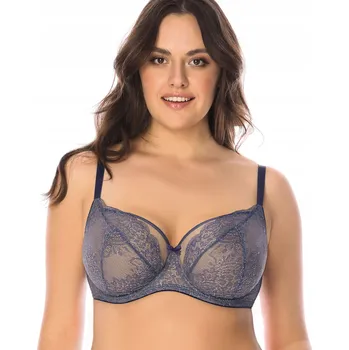 Dámské spodní prádlo Vivisence 1045 Podprsenka SEMI SOFT tmavě modrá 80G