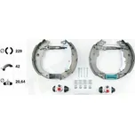 Textar 84067201 Sada brzdových čelistí