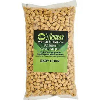 Nástraha Sensas Kukuřičné pelety Baby Corn 1 kg