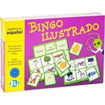 Španělský jazyk Jugamos en Espaňol: Bingo ilustrado