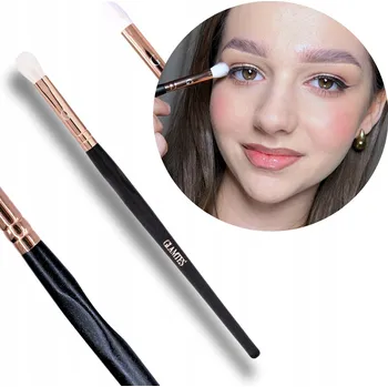 Kosmetický štětec Štětec na Aplikaci Očních Stínů Štěteček GLAMTES Přírodní Štětiny