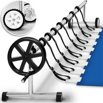 Zatahovací systém pro bazény, včetně popruhů, 3 - 5,70 m - A TILLVEX