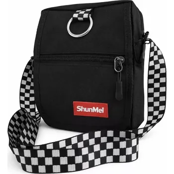 Taštička přes rameno ShunMei TM55 (Pánská malá taštička na telefon, klíče, doklady přes rameno, 3 přihrádky)