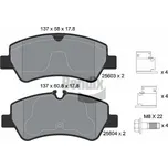 Sada brzdových destiček, kotoučová brzda BENDIX Braking BPD1081
