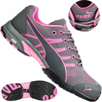 Pracovní obuv Boty Puma Celerity Pink Wns S1 64.291.0 - Velikost 36