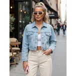 Dámská džínová bunda FINSEI TY4166 Barva: Nebeská, Velikost: L