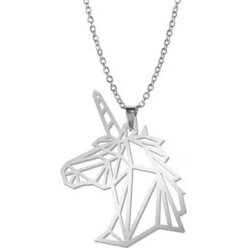 Náhrdelník Přívěskynakrk.cz Ocelový náhrdelník JEDNOROŽEC