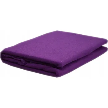 Prostěradlo Froté prostěradlo bez gumy, rozměr 180x200 cm, barva fialová KOBI