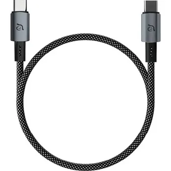 ADAM Elements CASA MS100 USB-C/USB-C 60W, 1 m (ACBADMS100BK) černý