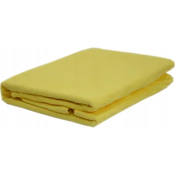 Prostěradlo Froté prostěradlo bez gumy, rozměr 200x220 cm, banánová barva KOBI Výrobce