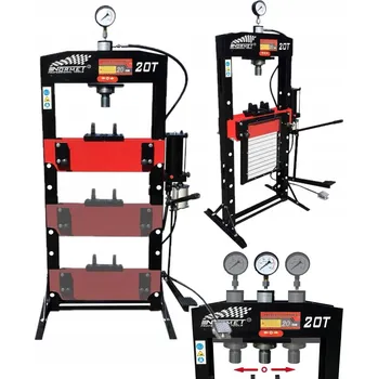 dílenský stroj HYDRAULICKÝ LISOVACÍ STROJ SVAŘOVANÝ SERVISNÍ DÍLENSKÝ 20T NORMET