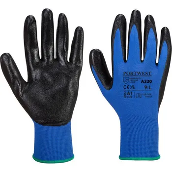 Pracovní rukavice PORTWEST Rukavice Dexti-Grip A320 POR-A320BLUL L Modrá