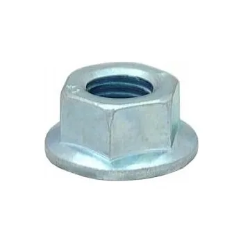 Matice Přírubová matice pozinkovaná DIN 6923 M-4