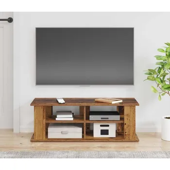 Televizní stolek vidaXL Stojan na TV Staré dřevo 96 x 35 x 33,5 cm [8000402]