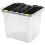 Plastový úložný box s víkem HEIDRUN One 36l