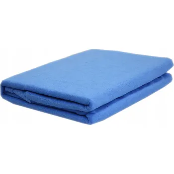 Prostěradlo Froté prostěradlo bez gumy, rozměr 180x200, barva policejní modř KOBI Produce