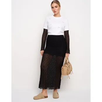 Dámská móda Sinsay - Tričko s krátkým rukávem - bílá - 623FG-00X - 623FG-00X-S