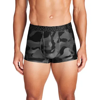 Boxerky Pánské boxerky Under Armour PERFORMANCE TECH NOV 3IN (3-PACK) černé 1383883-001 - M | UK 11 | US 12